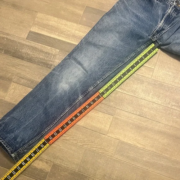 Lee Men's Blue Straight Jeans - Picture 5 of 12